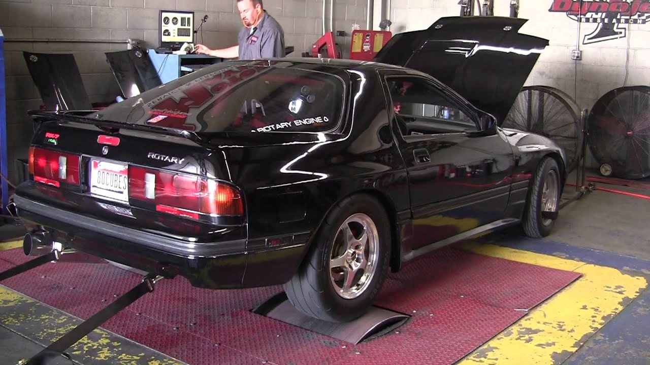 605 RWHP 1987 Mazda RX-7 - YouTube