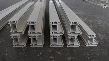 PVC UPVC window profile extruding machinery / PVC window profile production machine