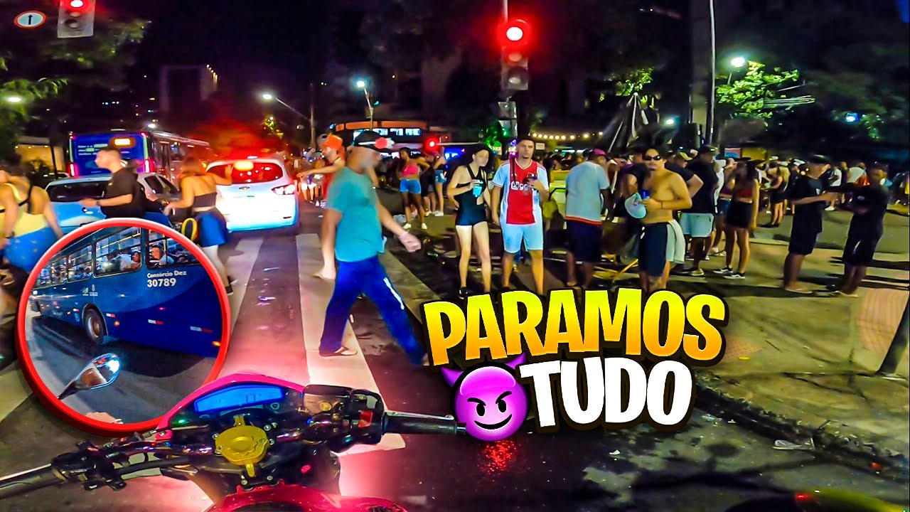 FOMOS PARA O FLUXO DE CARNAVAL COM 3 HORNET SÓ O CANO 😈 cortei de giro e paramos tudo literalmente
