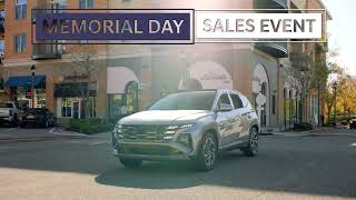 0% + 90 payments for 90 days continues during the Memorial Day Sales Event at Parkway Hyundai!