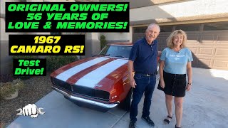 UNBELIEVABLE! Couple’s First Date In 1967 Camaro RS Turns Into Lifetime Love Affair!