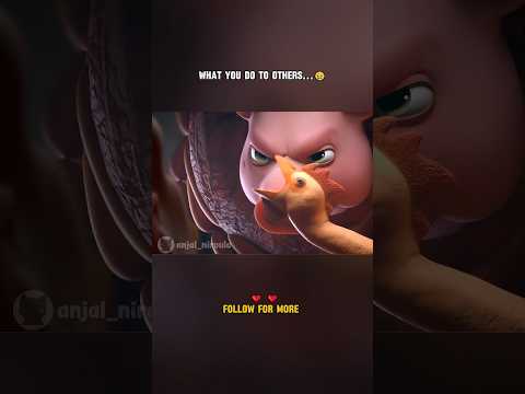 Harm returns to those who hurts...😢 #animation #viral #shorts