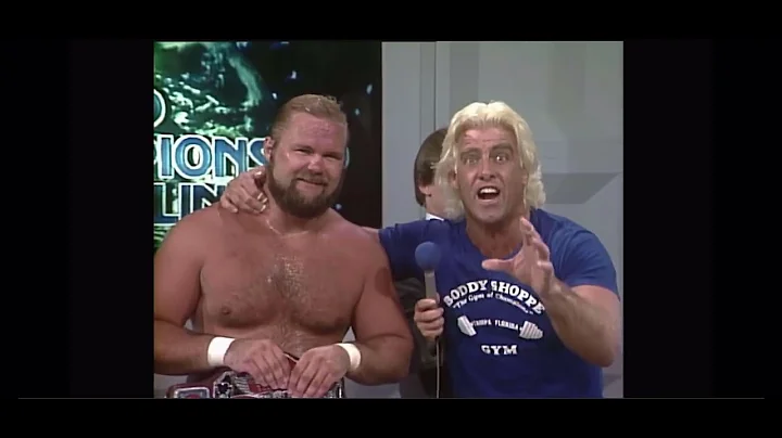 Ric Flair & Arn Anderson's greatest ever promo together in the TBS Studios (May 24th 1986) #WCW #NWA