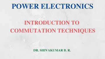 25. Introduction to Commutation Techniques