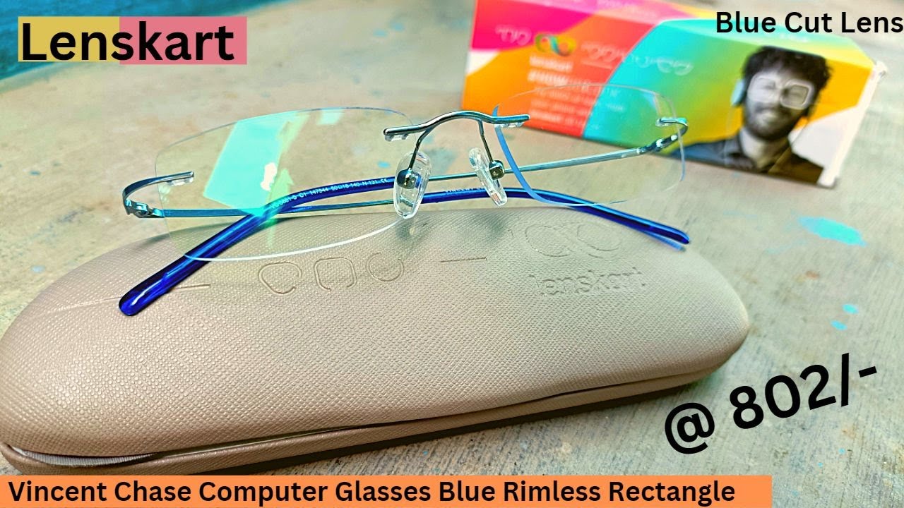 Buy Vincent Chase Gold Large Rectangle Sunglasses With Cleaning Cloth And  Hard Box Online