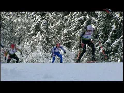 Видео: Antholz2009. Нереальный финиш!!!