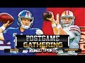 Live! San Francisco 49ers vs New York Giants NFL 2018 Week 10 Postgame Gathering