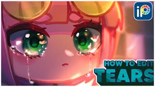 How to Draw Tears | voice over | IbisPaint Tutorial