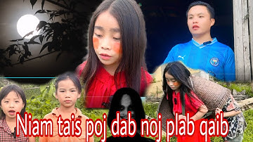 Niam tais poj dab noj plab qaib 2024 by aib vam khwb video funny
