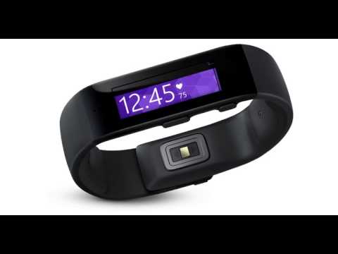 Microsoft Band user interface