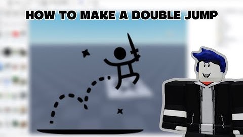HOW TO MAKE A DOUBLE JUMP SYSTEM IN Roblox studio | tutorial