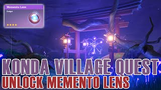 KONDA VILLAGE & MEMENTO LENS QUEST GUIDE!! Needed to unlock Underwater Cave // Genshin Impact