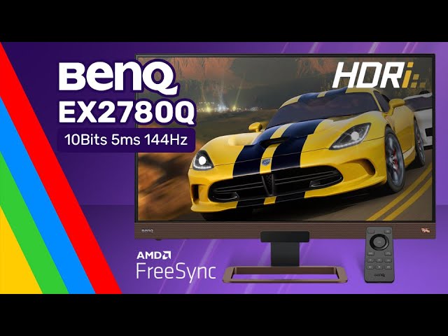 Monitor de entretenimiento EW2780Q 1440p con tecnología HDRi