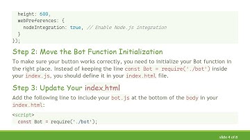 How to Execute Node Functions in Electron on Button Click
