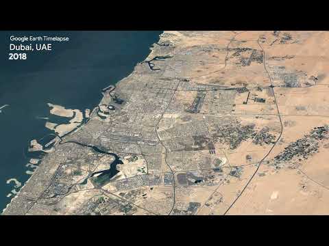 Dubai, UAE - Earth Timelapse