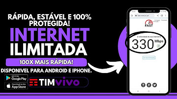 ⚡📱INTERNET ILIMITADA SUPER OTIMIZADA 2025 - ANDROID E IPHONE 🚀