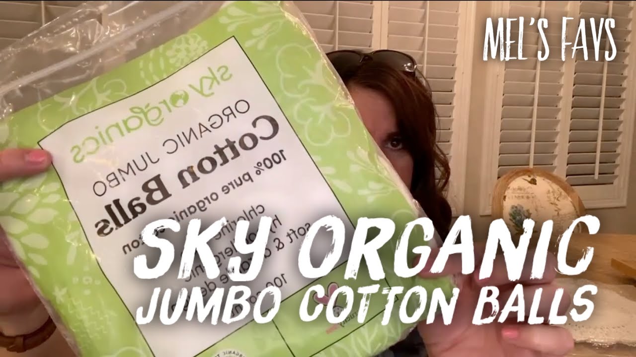 Sky Organic Jumbo Cotton Balls YouTube