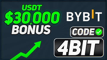 BYBIT Referral Code "4BIT" — Get BONUS UP TO $30,000 (100% working code)