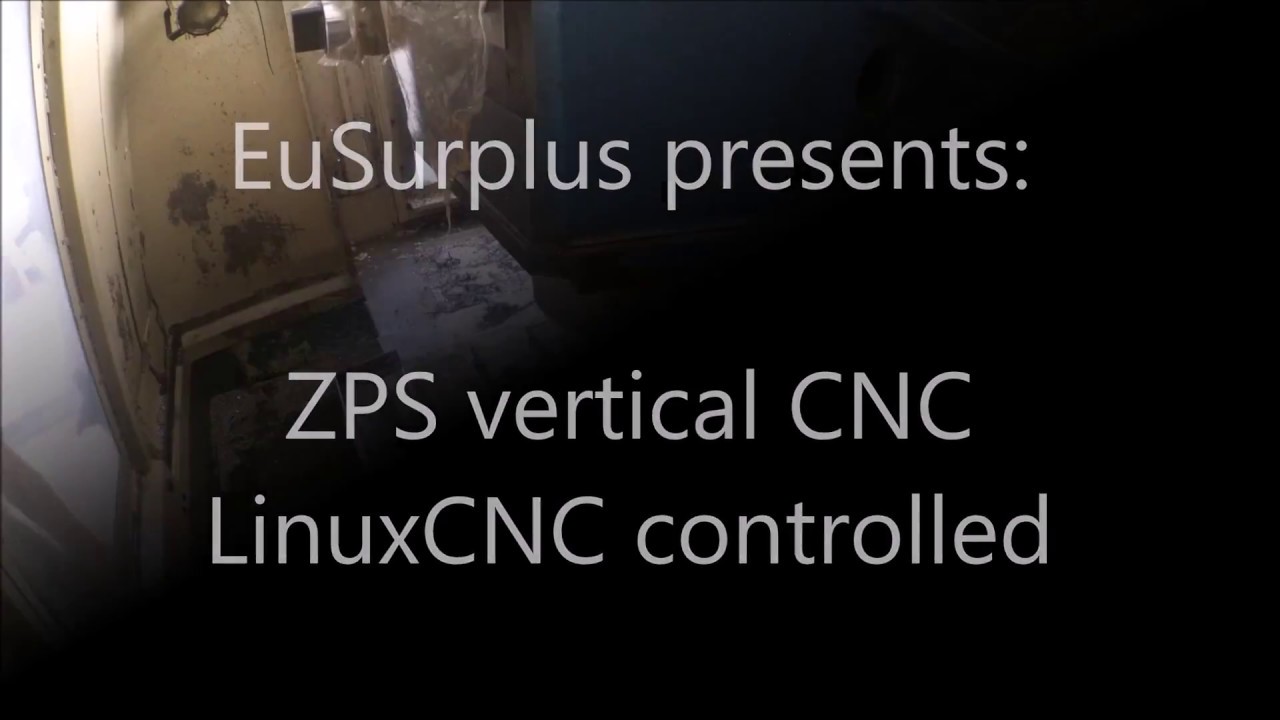 Vertical CNC machine with LinuxCNC - YouTube