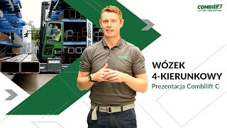Wózek czterokierunkowy | Prezentacja Combilift serii C