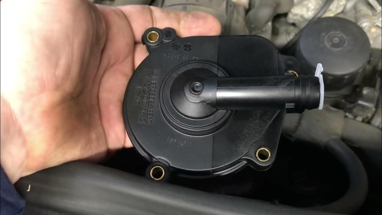 2011 GLK350 Burning Smell Under Hood - YouTube