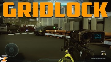 Gears of War Gridlock Multiplayer Map in Halo 5 Guardians! (Xbox One Gameplay)