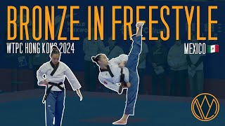 BRONZE (4th) IN FREESTYLE | Lee Cecilia (MEX) | Freestyle Female O17 | WTPC 2024