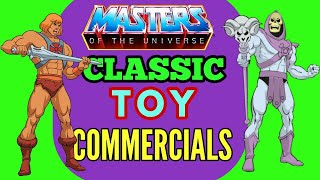 Masters of the Universe Classic Toy Commercials Compilation