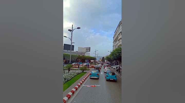 أجمل مشهد الي تقدر تشوفوا فقط في مدينة طنجة ❤   صورة اليوم من مدينة طنجة 😍❤