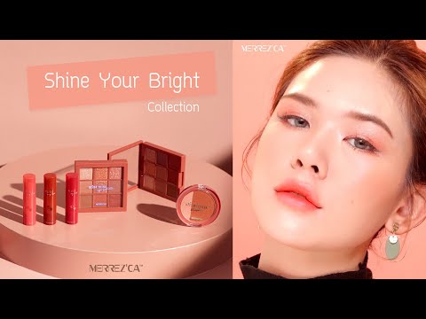 Merrezca makeup tutorial Shine Your Bright Collection