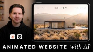 Design an Animated Website with AI - Fable 5 and Lovart screenshot 1
