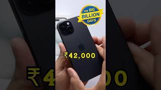 iPhone 15 For ₹42,000😱Flipkart bbd Sale 2025! #iphone #shorts