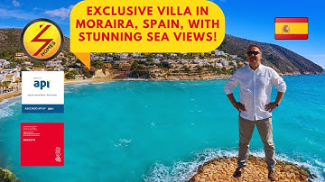 Exclusive Villa in Moraira Spain with stunning sea views