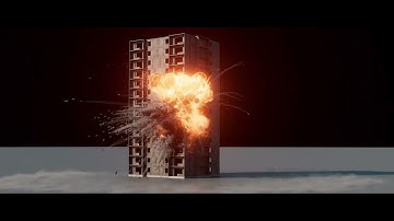 Destruction VFX (Missile Impact) in Houdini
