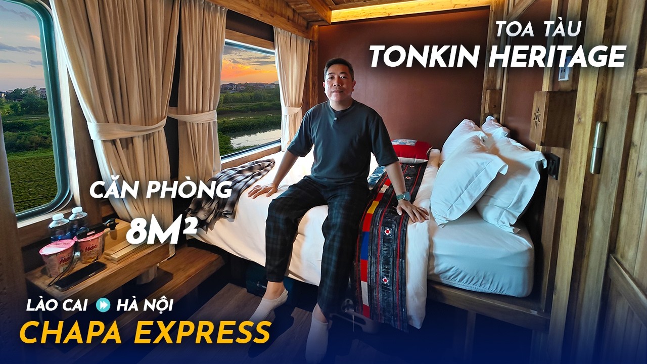 YDL #293: Căn phòng siêu rộng trên tàu SP8 Lào Cai - Hà Nội | Yêu Máy Bay