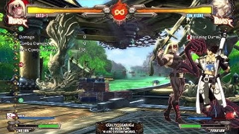 Zato=1 Double Command Grab Combo Into 1-Hit Shadow Gallery Combo