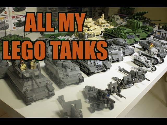 LEGO TANKS COLLECTION - WW2 and MODERN WARFARE - YouTube