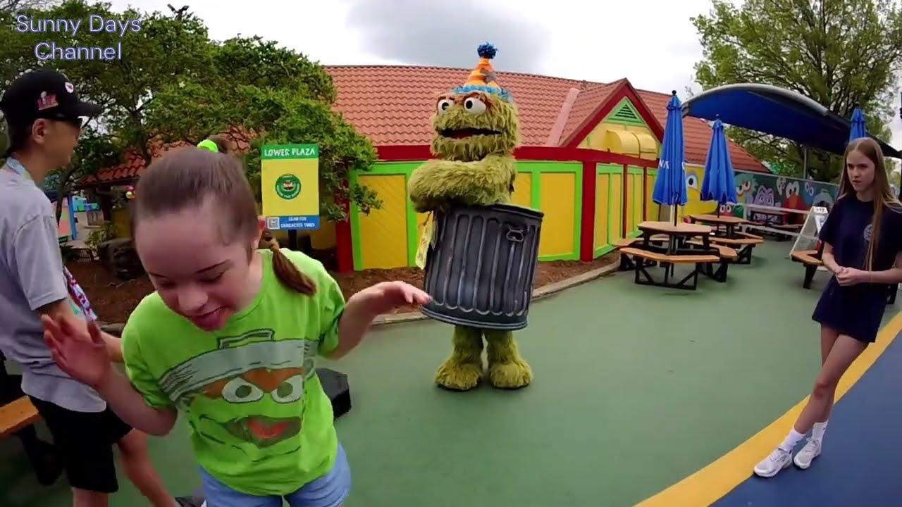 Our Day at Sesame Place | 45th Birthday Celebration Kick-Off | Sesame Street Character Meet & Greet