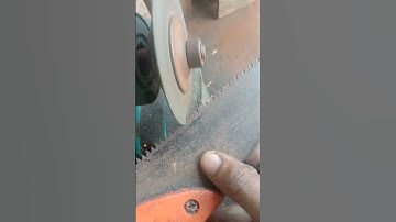 Simple Sharpen small teeth saw 🪚💪 #video #viralvideo #video #short #shorts