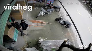 Short-Circuited Bike Suddenly Starts || ViralHog