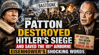 “How Patton DESTROYED Hitler’s Siege and Saved the 101st Airborne — Eisenhower’s Shocking Words”