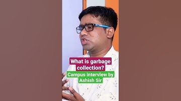 What is garbage collection? #garbagecollection #garbagecollector #interviewquestionsandanswers