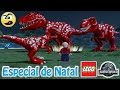 LEGO Jurassic World Especial de Natal (Personagens e Dinossauros personalizados)