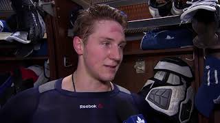 Maple leafs morning skate: travis dermott - february 12, 2018