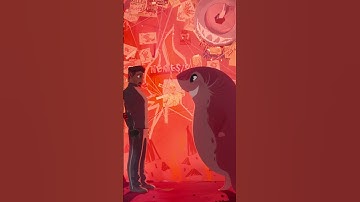 2 chomps for #Nimona in shark form