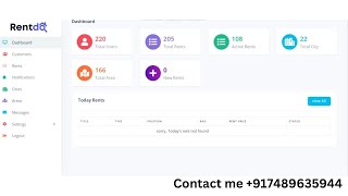 we will provide you rental software with your requirement +917489635944 screenshot 4
