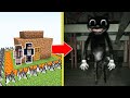 MÈO QUÁI VẬT Tấn Công Nhà Được Bảo Vệ Bởi bqThanh Và Ốc Trong Minecraft ! (CARTOON CAT)