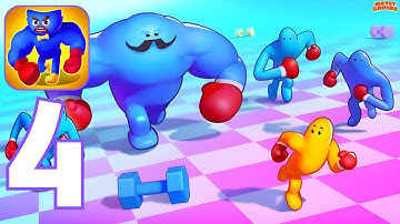 Punchy Race: Run & Fight Game - Gameplay Walkthrough Part 1 (Android, iOS)