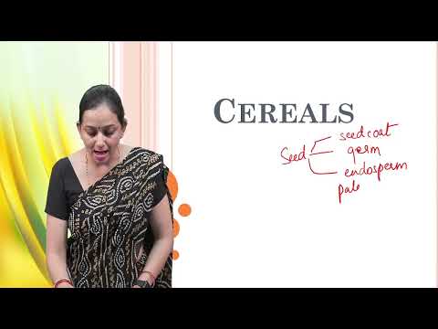 UGC NET Home Science in English - Cereals - Food Group NTA UGC NET Unit - 2 NUTRITION AND DIETETICS