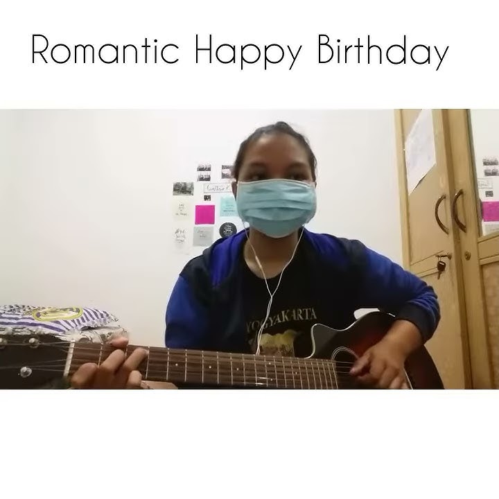 HAPPY BIRTHDAY GUITAR FINGERSTYLE (Miranda Wong - Romantic Happy Birthday)